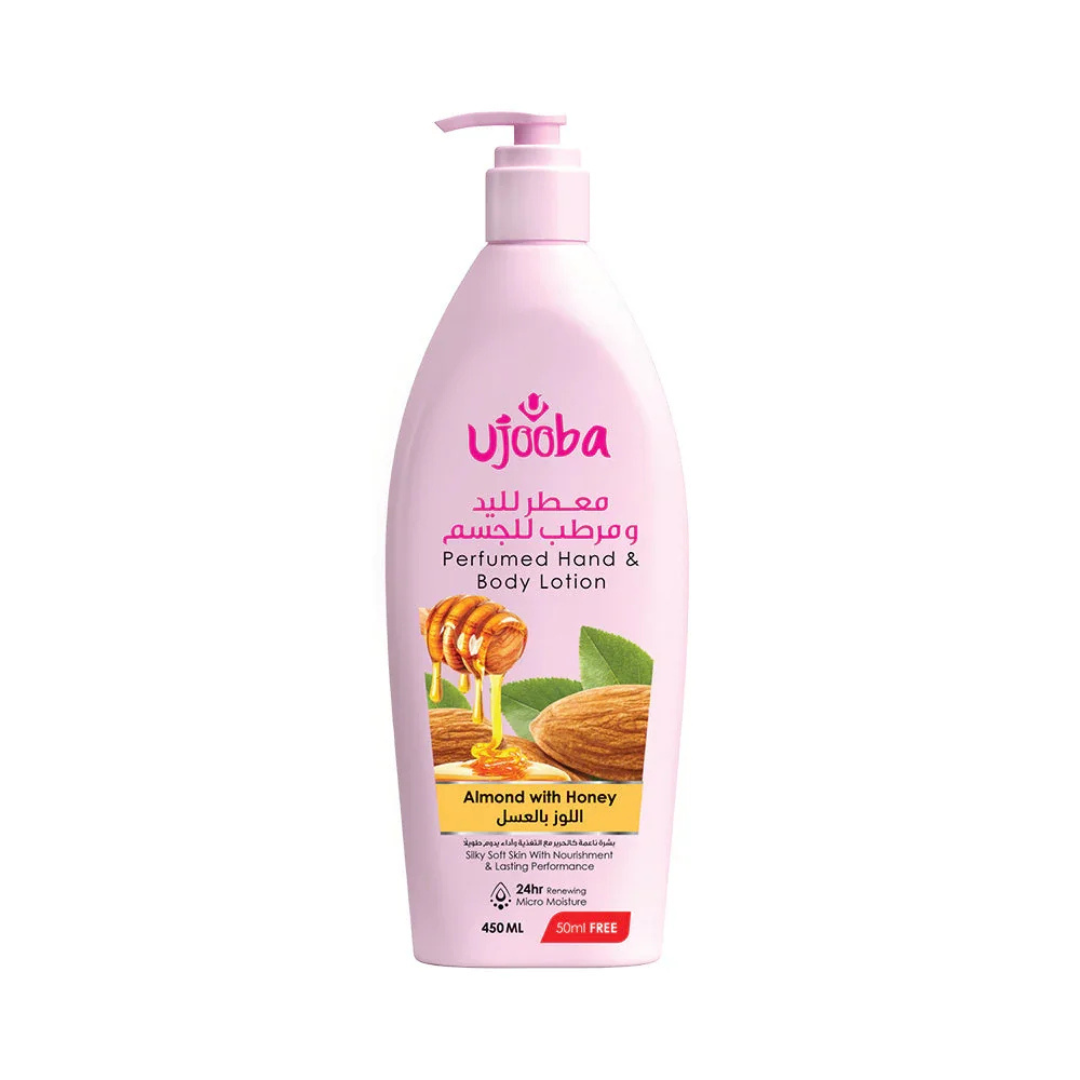Ujooba Almond with Honey Infused Hand & Body Lotion (450ml)