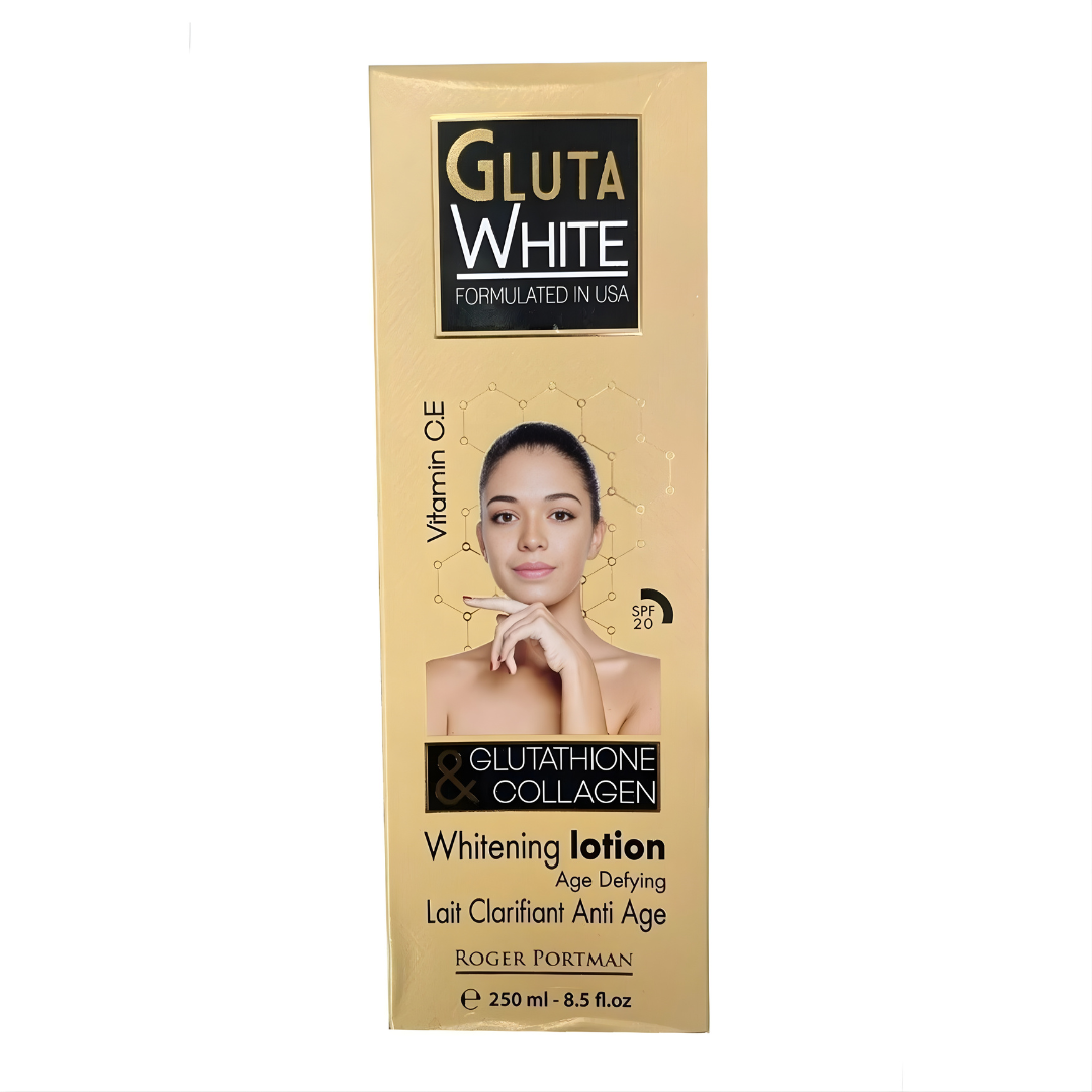 Gluta White Glutathione & Collagen Whitening Body Lotion (250ml)