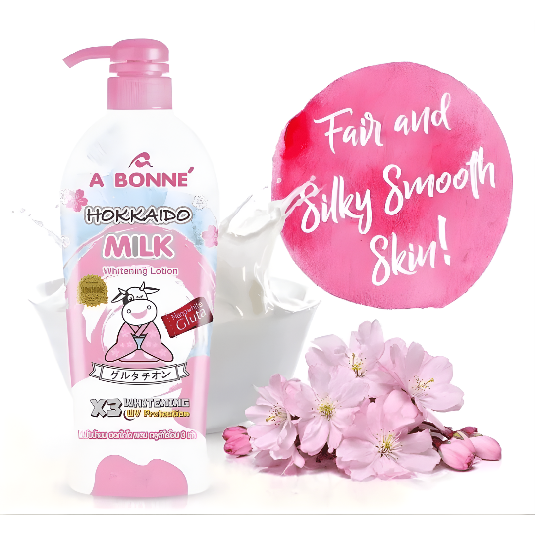A Bonne Hokkaido Milk Whitening Lotion – 500ml