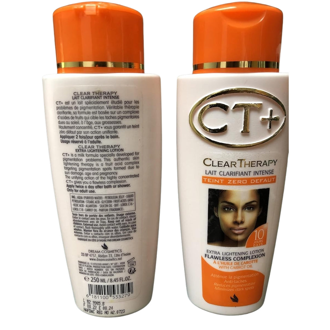 CT+ Clear Therapy Extra Lightening Lotion 250ml