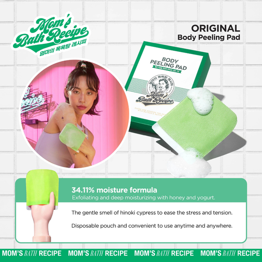 Mom’s Bath Recipe Body Peeling Pad Original (1 Pc – 25ml)