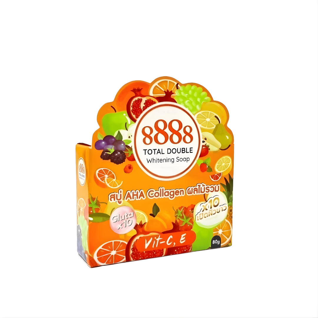 Original 8888 Total Double Whitening Soap (80g)