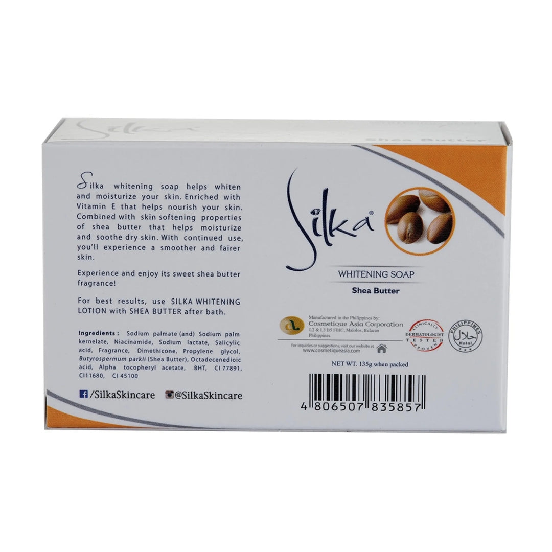 Silka Brightening Soap with Shea Butter (135g)