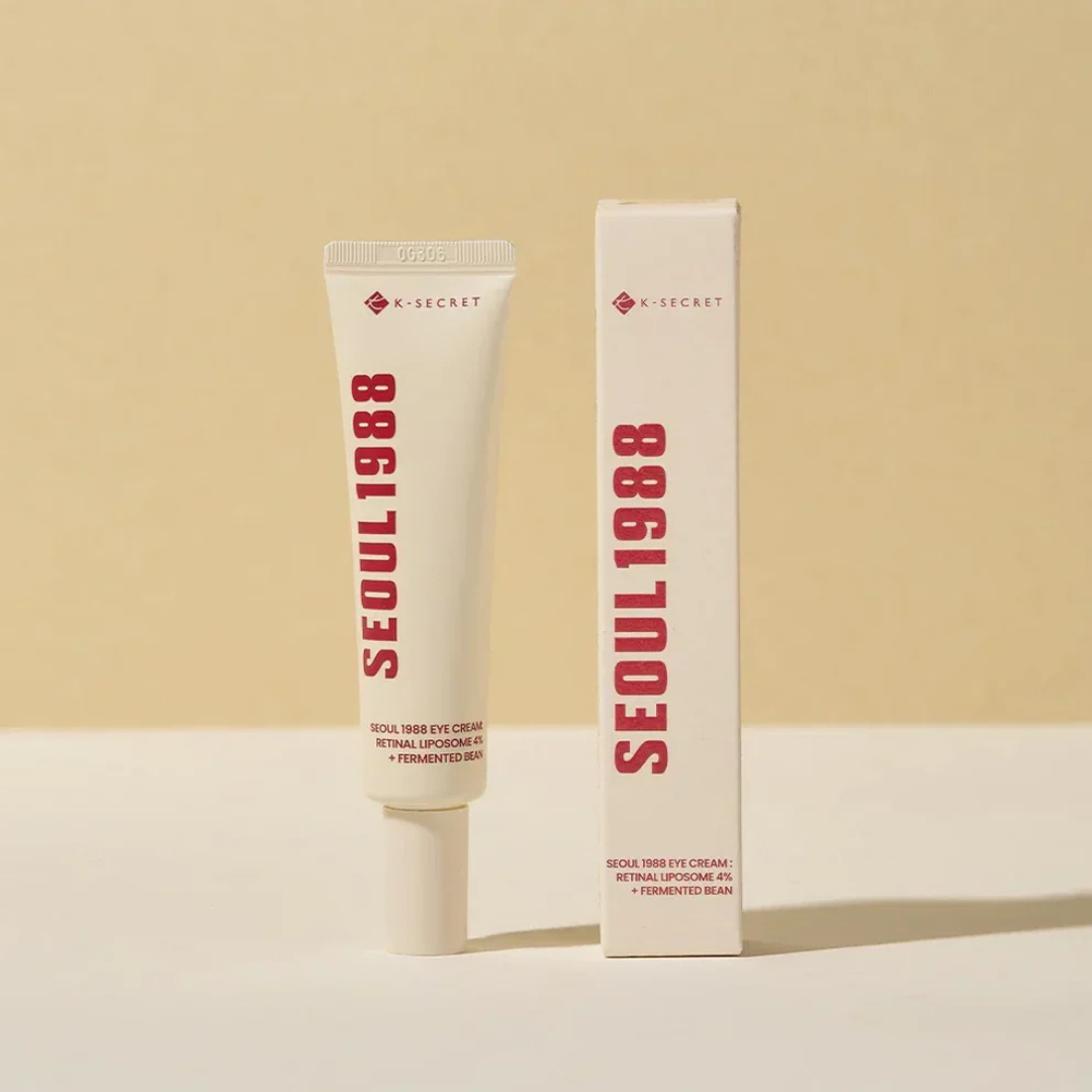 K-Secret Seoul 1988 Eye Cream with Retinal Liposome & Fermented Bean (30ml)