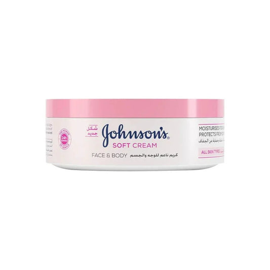 Johnson’s 24 Hour Moisture Soft Cream Face & Body 100ml