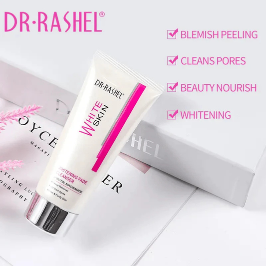 Dr.Rashel White Skin Whitening Fade Cleanser with Niacinamide & Arbutin (80ml)