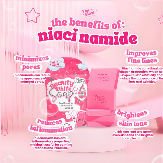 You Glow Babe Beauty White Soap (70g × 5 Pcs)