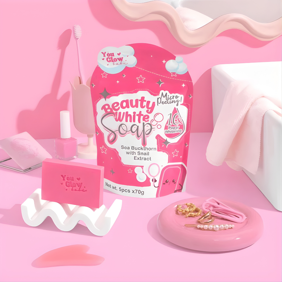 You Glow Babe Beauty White Soap (70g × 5 Pcs)