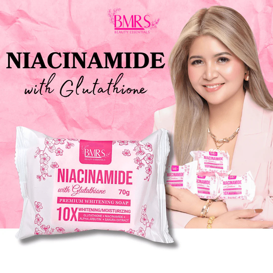 BMRS Niacinamide Soap 10x Brightening with Glutathione (70g)