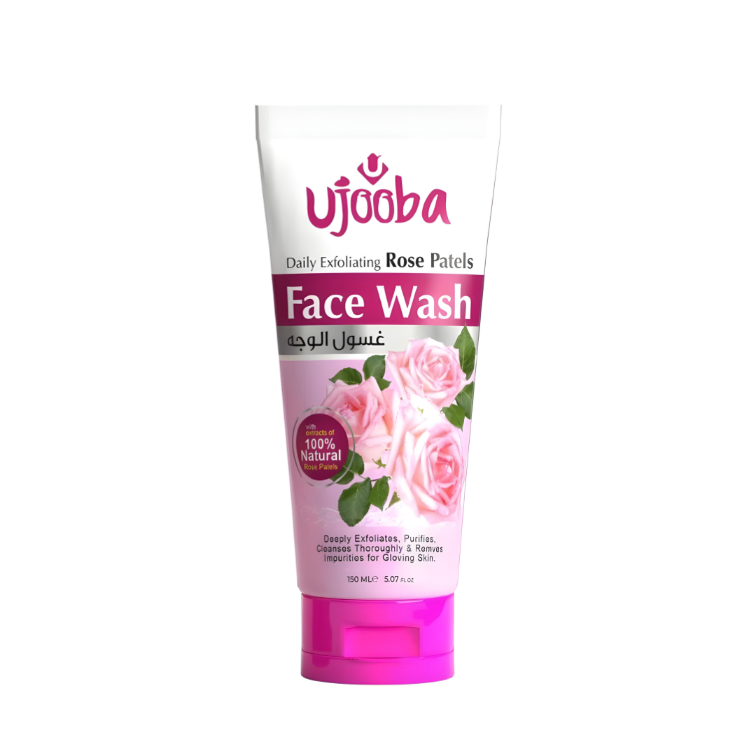 Ujooba Rose Petal Face Wash – 150ml