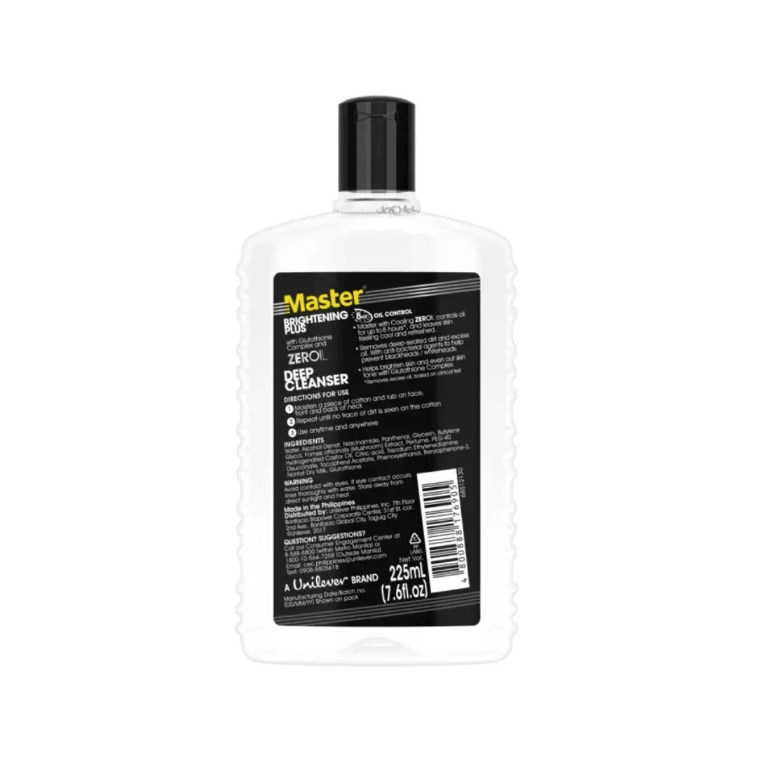 Master Deep Cleanser Brightening Plus (225ml)