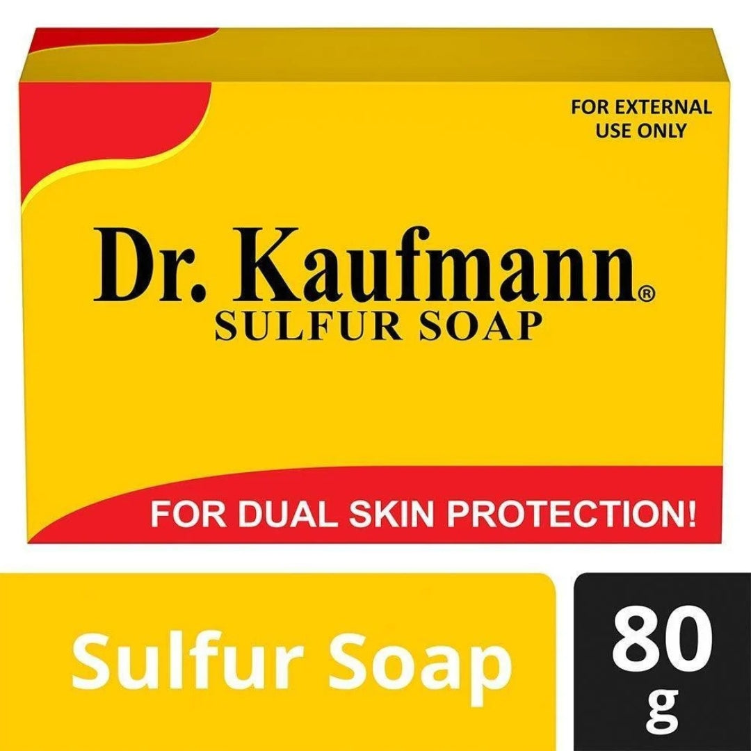 Dr. Kaufmann Medicated Sulfur Soap (80g)