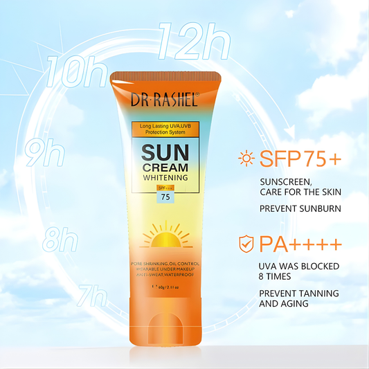Dr. Rashel Sun Cream Whitening SPF 75+++ (60g)