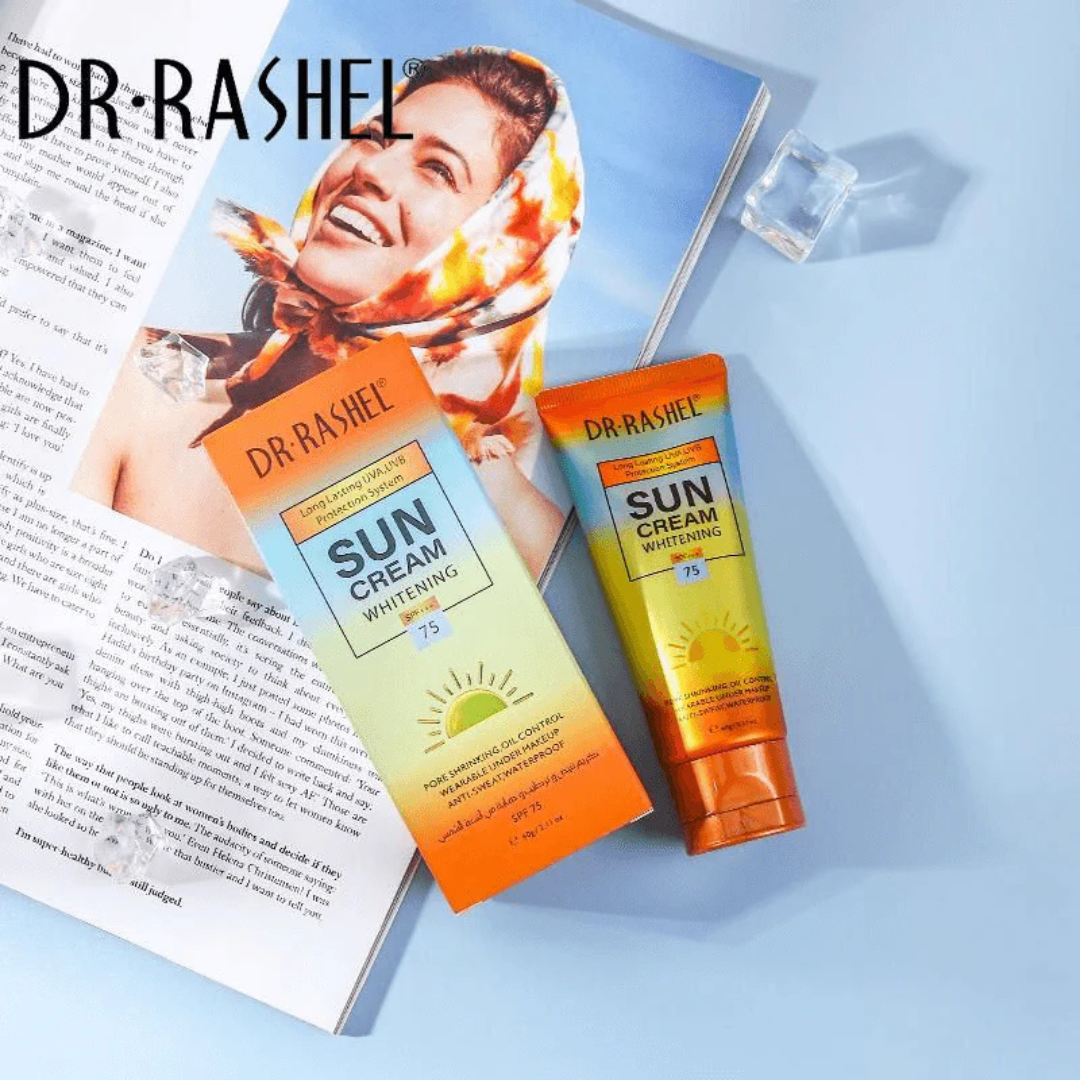 Dr. Rashel Sun Cream Whitening SPF 75+++ (60g)