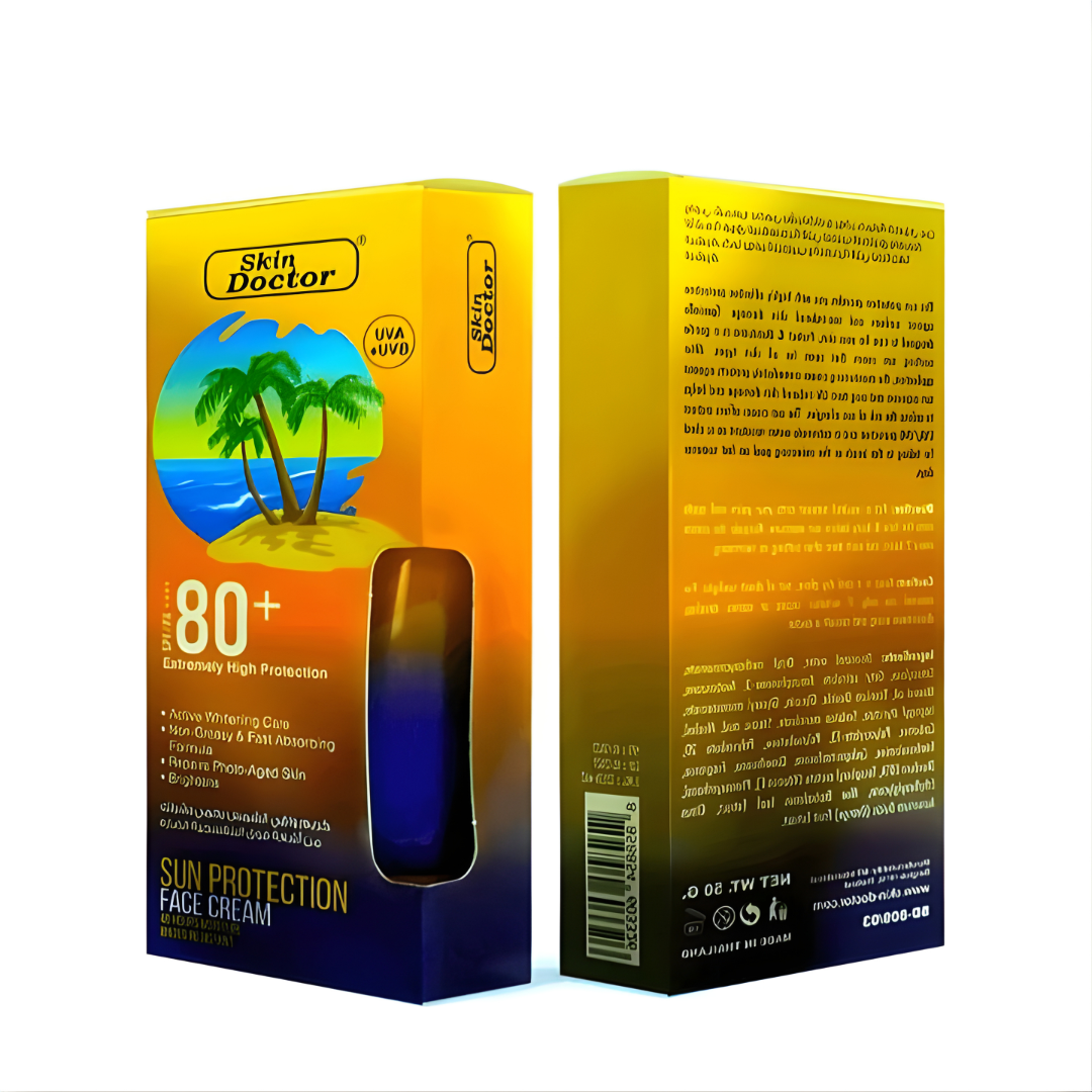 Skin Doctor Extremely High Sun Protection Face Cream SPF 80+ – 50g