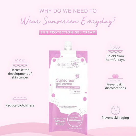 Brilliant Skin Sunscreen Gel-Cream SPF30 - 50g