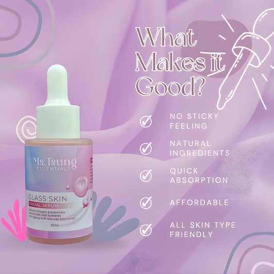 Ms. Tsung Essentials Glass Skin Facial Serum (30ml)