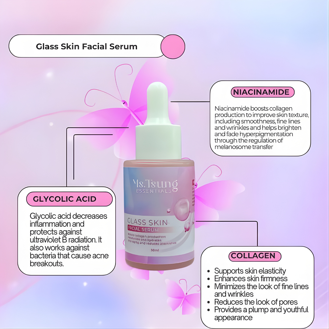 Ms. Tsung Essentials Glass Skin Facial Serum (30ml)