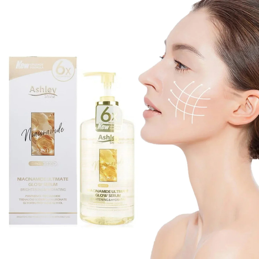 Ashley Shine Niacinamide Ultimate Glow Serum 2-in-1 Face & Body (520ml)