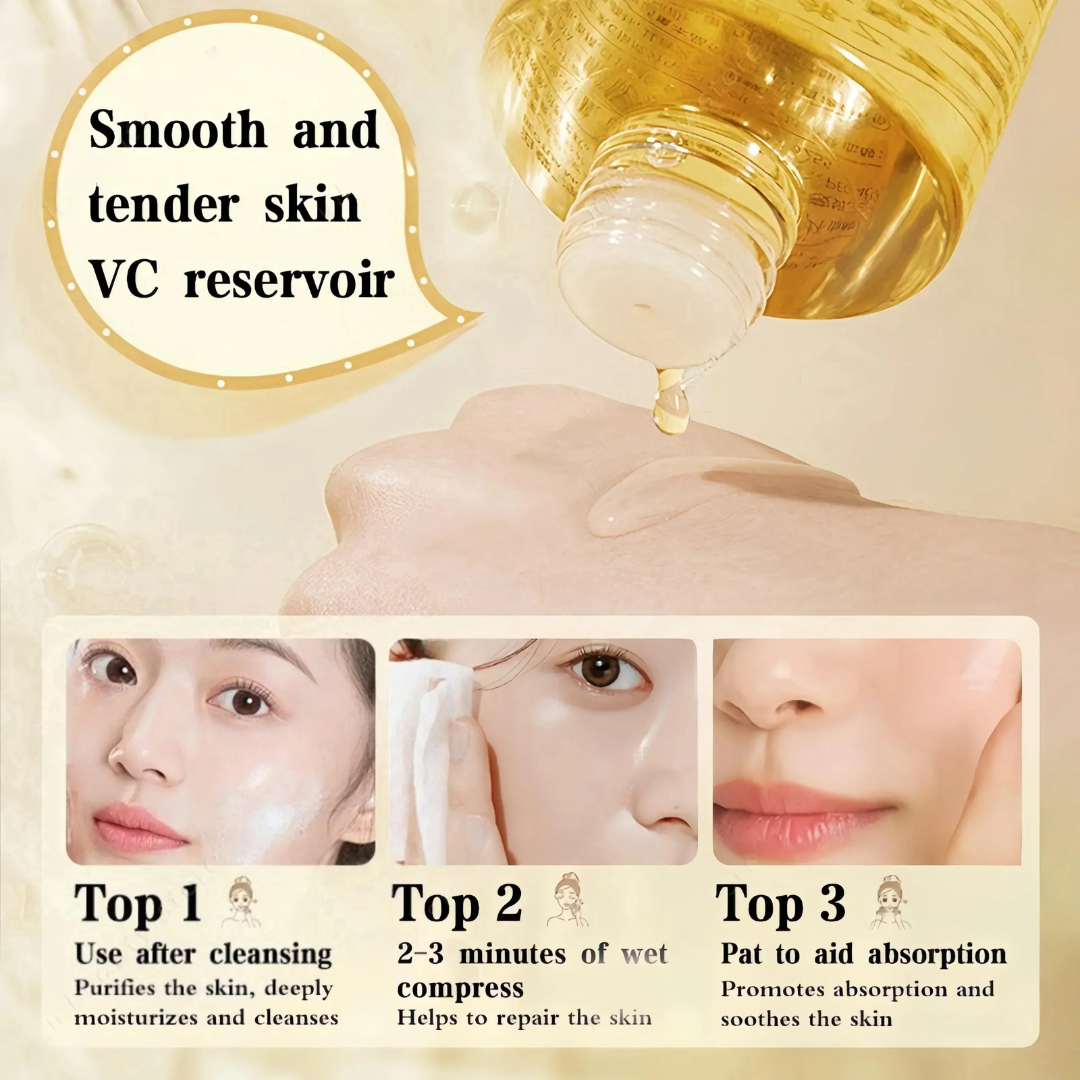 KNIYEA VC Soothing Toner – Vitamin C Brightening Care (500ml)