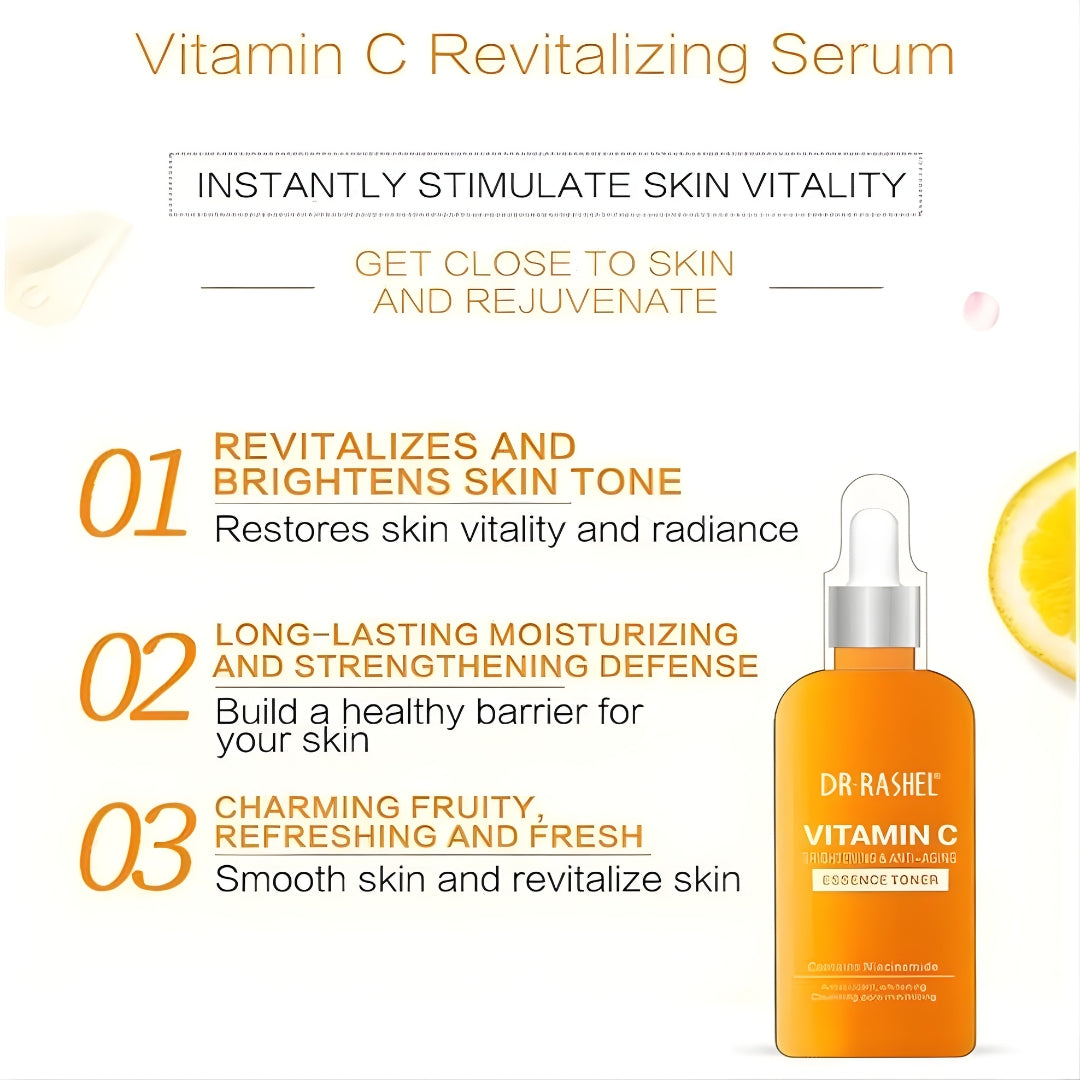 Dr.Rashel Vitamin C Brightening & Anti-Aging Essence Toner - 100ml