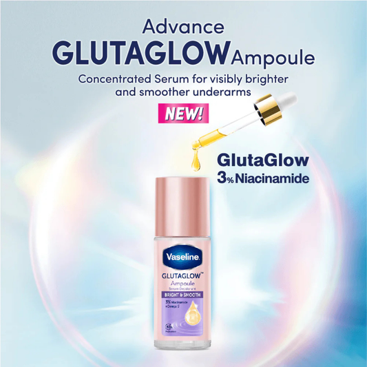 Vaseline GlutaGlow Bright & Smooth Ampoule Serum Deodorant (45ml)