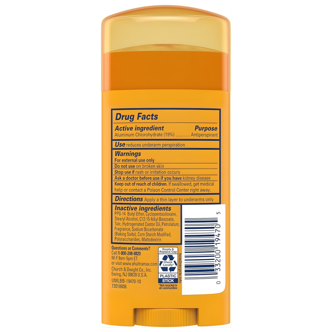 Arm & Hammer Ultra Max Deodorant Powder Fresh – 28g