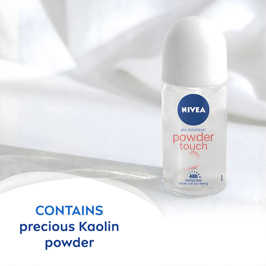 Nivea Powder Touch Antiperspirant Roll-On 50ml