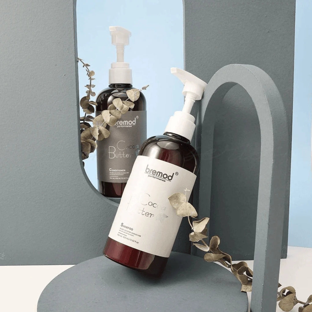 Bremod Performance Cocoa Butter Shampoo & Conditioner Set (400ml + 400ml)