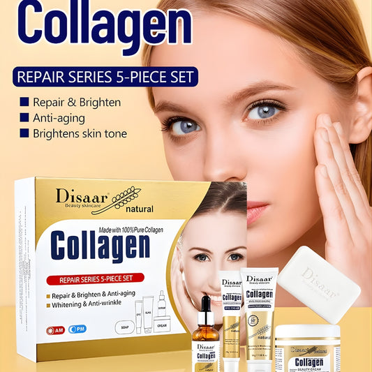 Disaar Collagen Repair Skin Care Set (5-Piece Set)