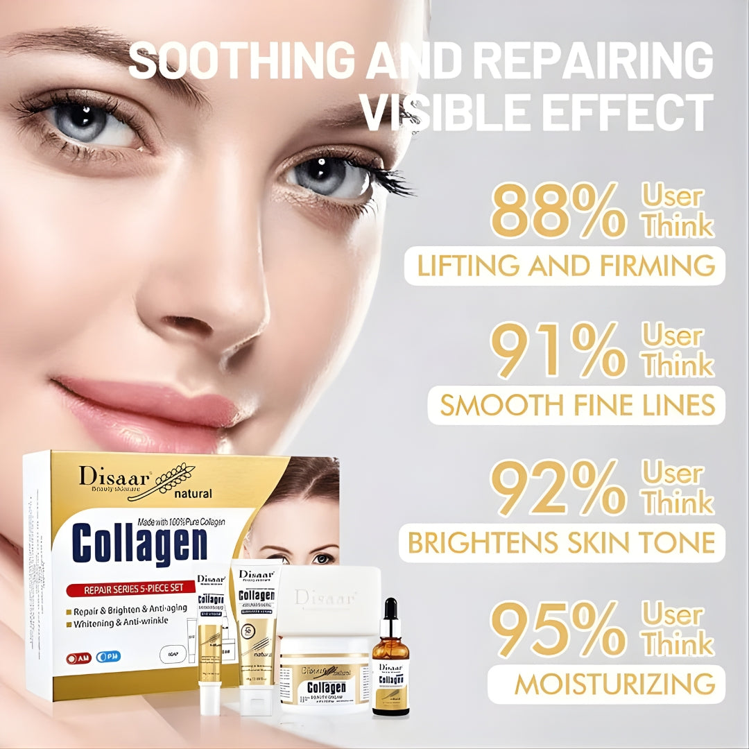 Disaar Collagen Repair Skin Care Set (5-Piece Set)