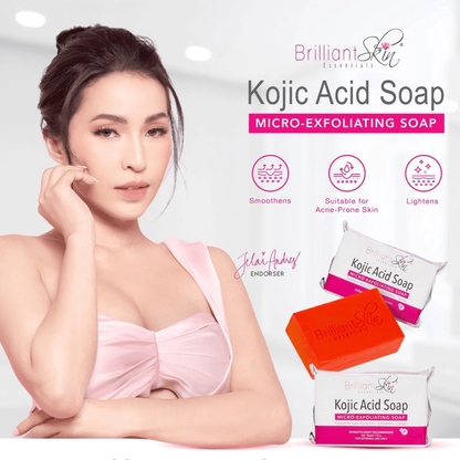 Brilliant Skin Kojic Acid Micro-Exfoliating Soap (135g)