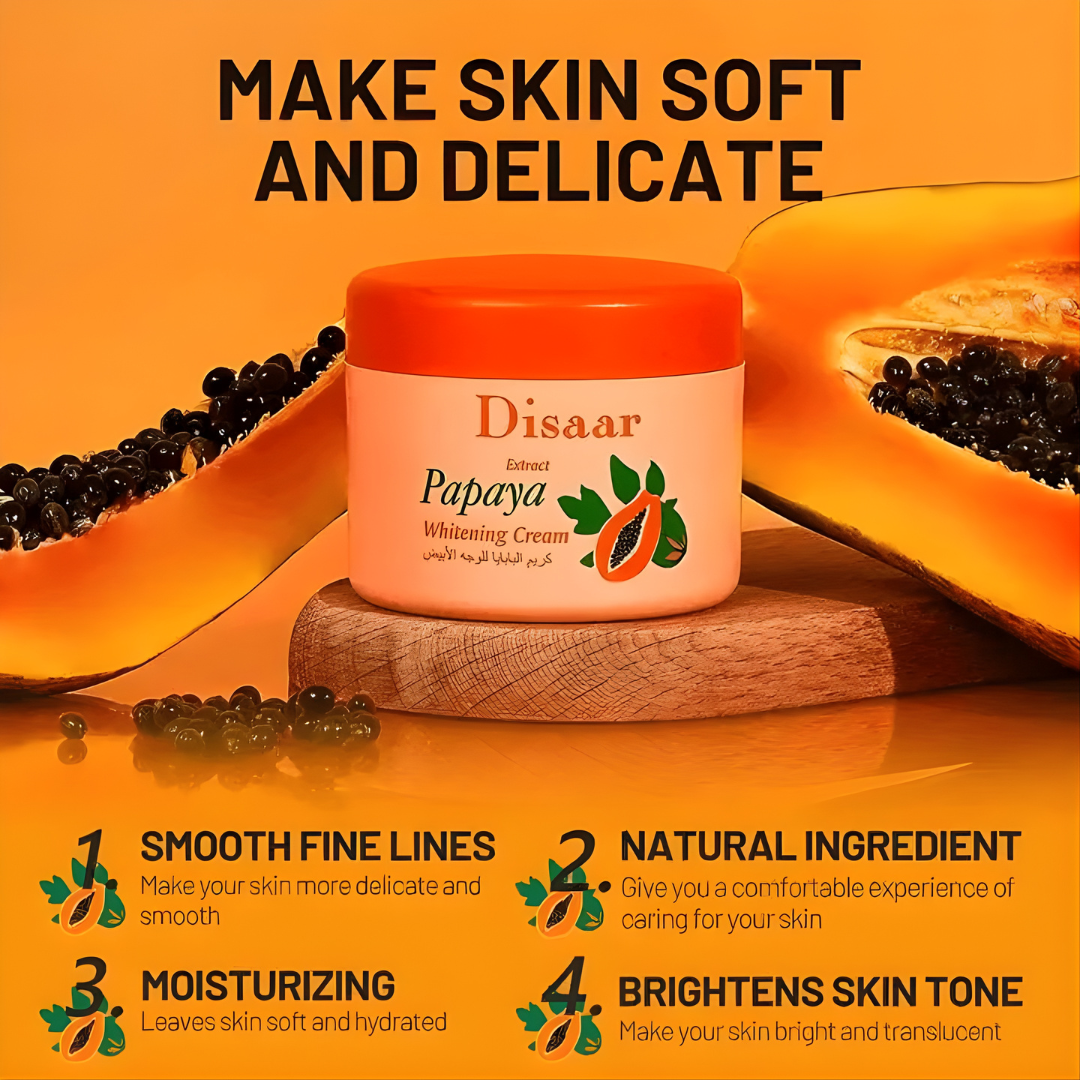 Disaar Papaya Extract Brightening Cream (120g)