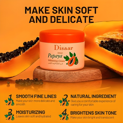 Disaar Papaya Extract Brightening Cream (120g)