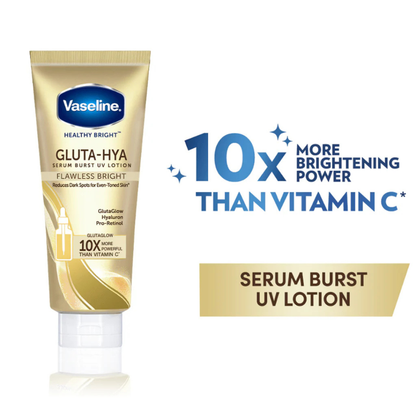 Vaseline Gluta-Hya Serum Burst UV Lotion – Flawless Glow (300ml)