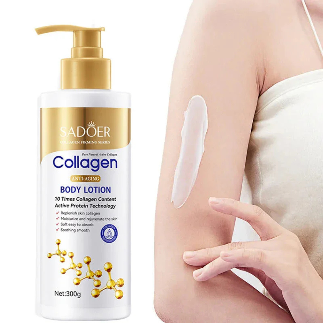 SADOER Collagen Anti-Aging Body Lotion – Firming & Moisturizing Care (300g)