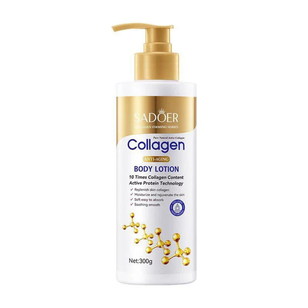 SADOER Collagen Anti-Aging Body Lotion – Firming & Moisturizing Care (300g)