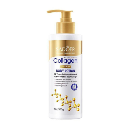 SADOER Collagen Anti-Aging Body Lotion – Firming & Moisturizing Care (300g)