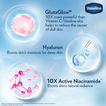 Vaseline Gluta-Hya Serum Burst Lotion Dewy Radiance (330ml)