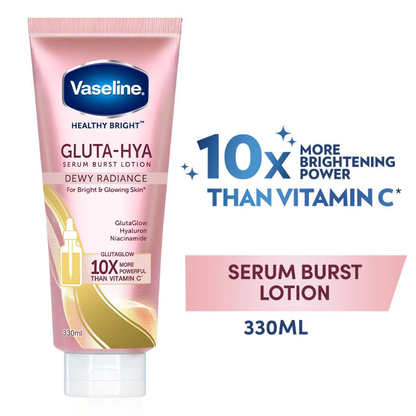Vaseline Gluta-Hya Serum Burst Lotion Dewy Radiance (330ml)