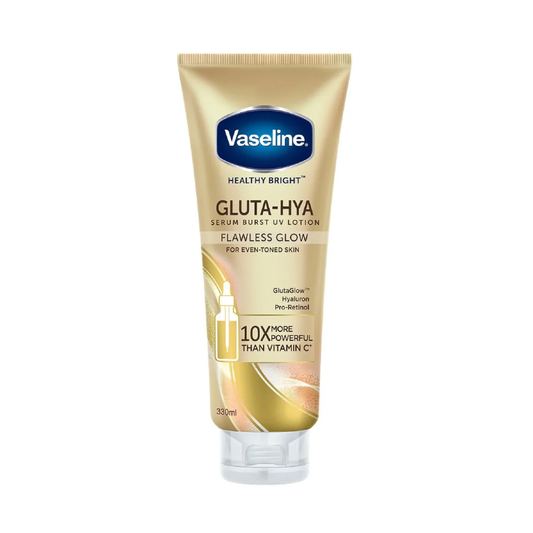 Vaseline Gluta-Hya Serum Burst UV Lotion Flawless Glow (330ml)