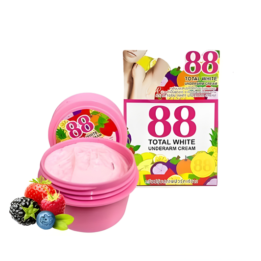 88 Total White Underarm Cream (Pink – Unscented) 35g