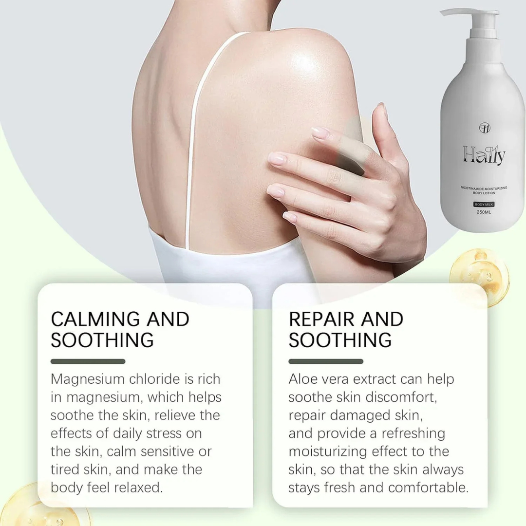 Hally Nicotinamide Moisturizing Body Lotion (250ml)