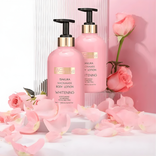 Shawill Sakura Niacinamide Brightening Body Lotion (500ml)