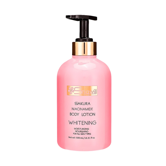 Shawill Sakura Niacinamide Brightening Body Lotion (500ml)
