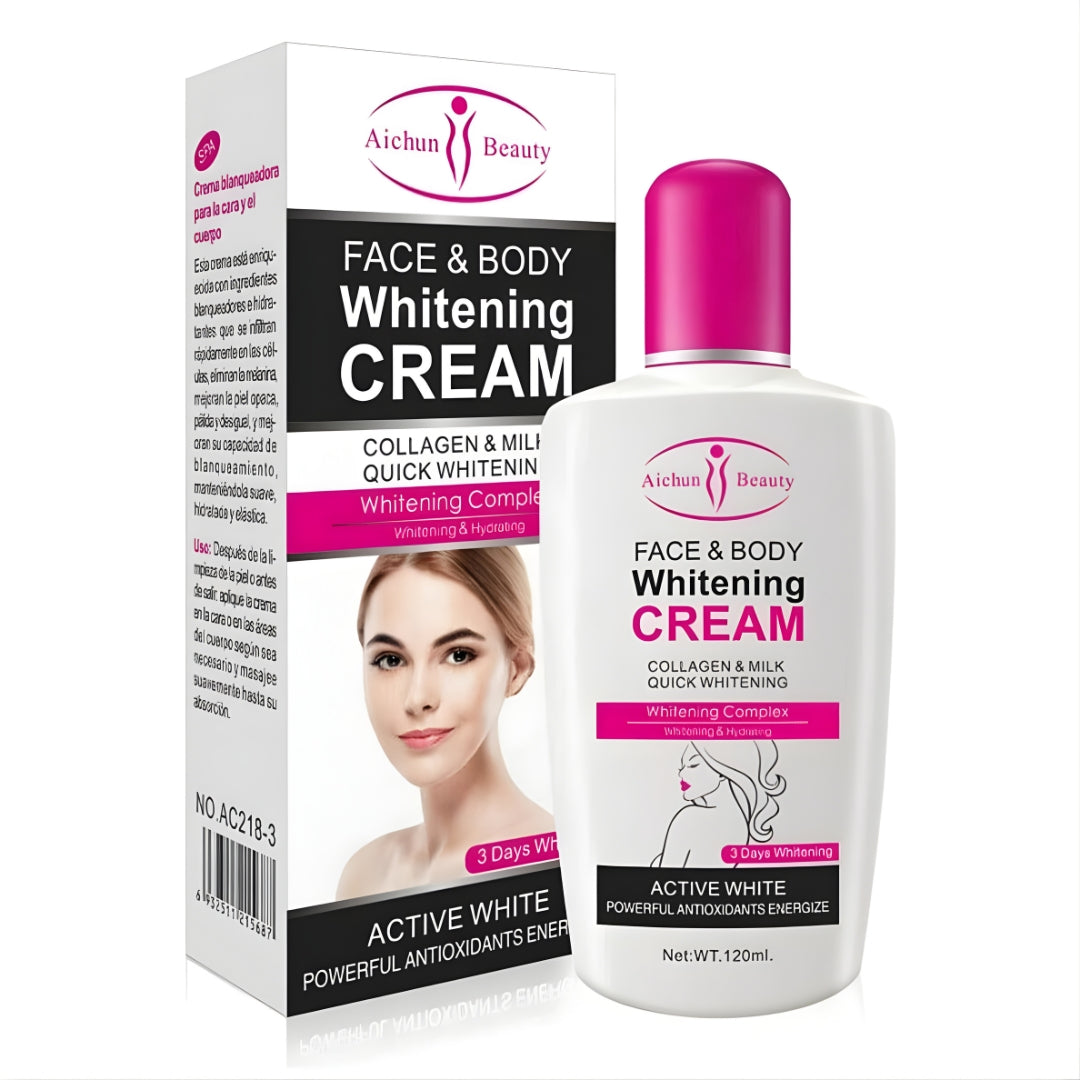 Aichun Beauty Face & Body Whitening Cream 120ml