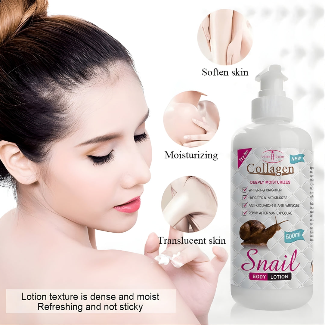 Aichun Beauty Collagen Snail Body Lotion 500ml