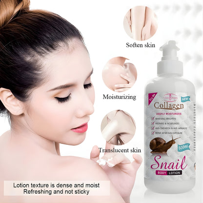Aichun Beauty Collagen Snail Body Lotion 500ml