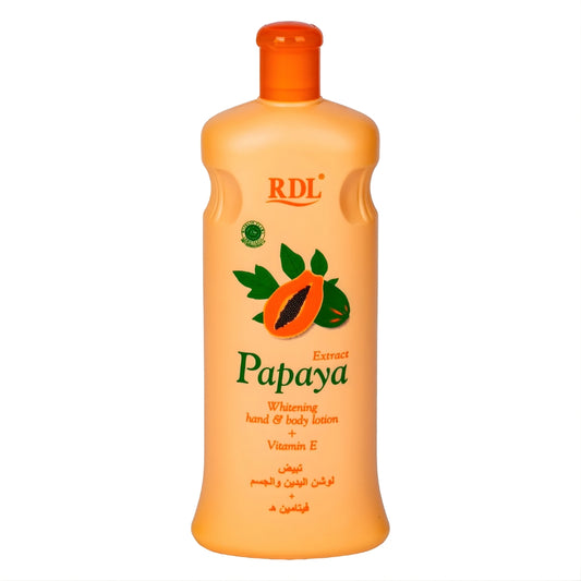 RDL Papaya Whitening Body Lotion with Vitamin E 600ml