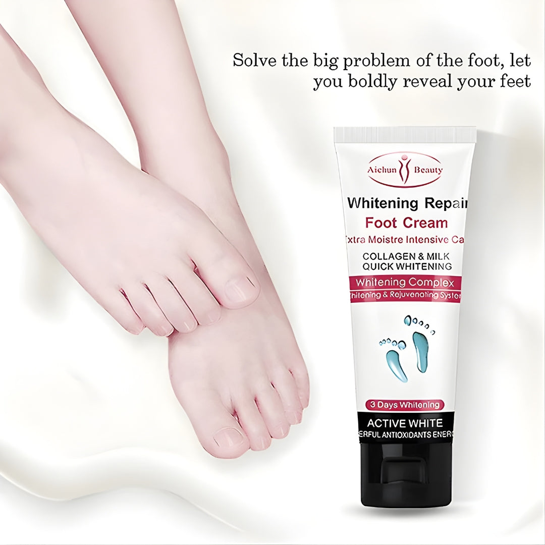 Aichun Beauty Extra Moisture Milk Whitening Repair Foot Cream 100g